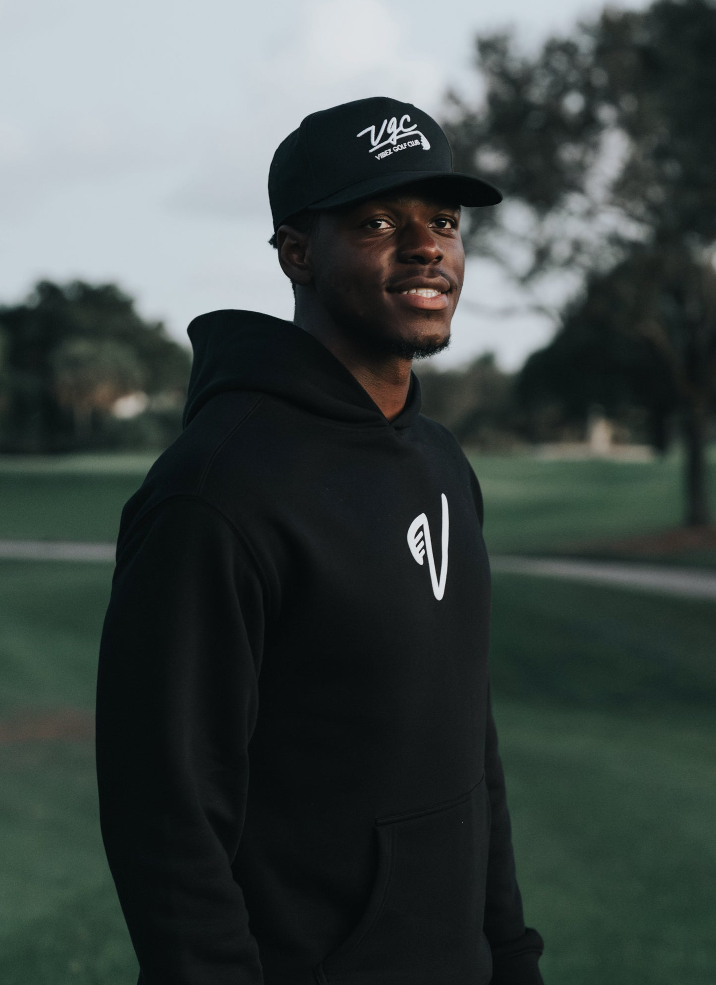 VGC Relaxed Hoodie - Black & White