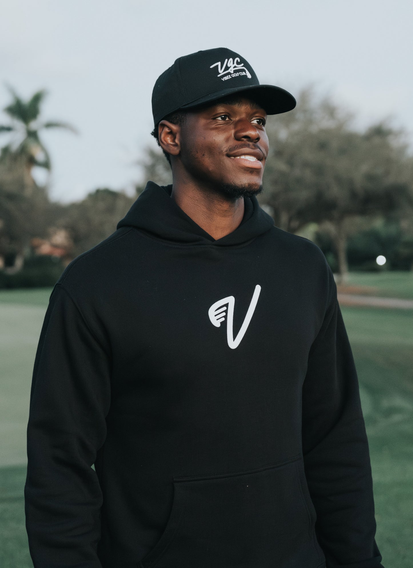 VGC Relaxed Hoodie - Black & White