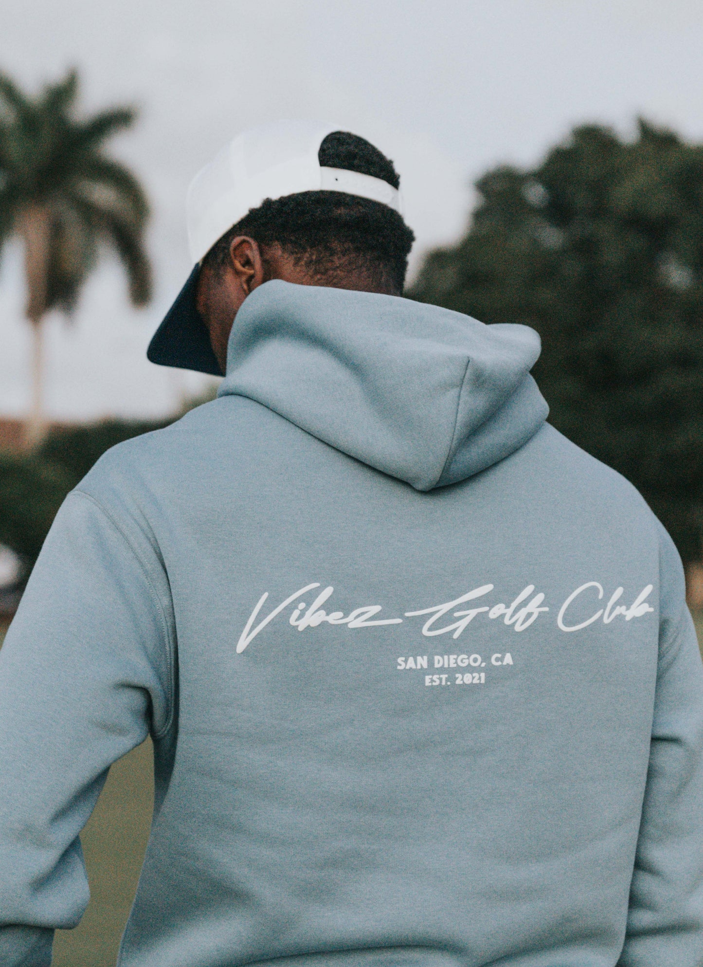 VGC Relaxed Hoodie - Carolina Blue